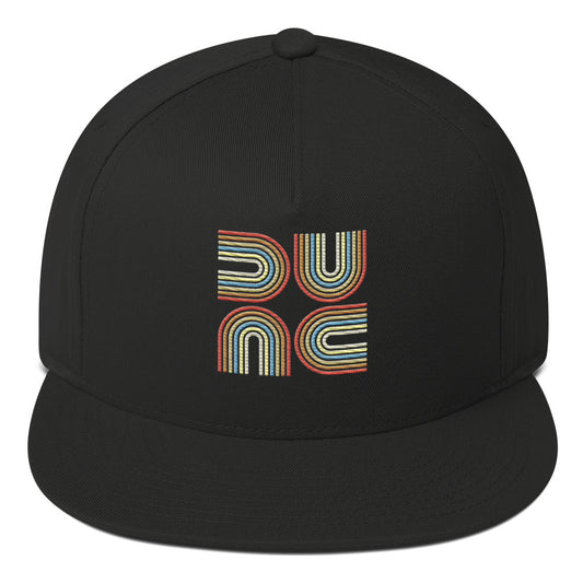 Custom Dune logo Flat Bill Cap